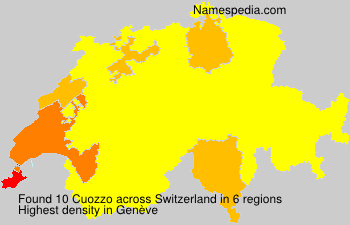 Surname Cuozzo in Switzerland Surname Cuozzo in Switzerland