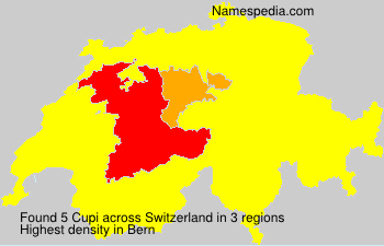 Surname Cupi in Switzerland Surname Cupi in Switzerland