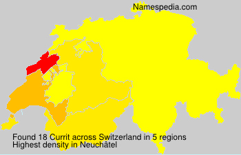 Surname Currit in Switzerland Surname Currit in Switzerland