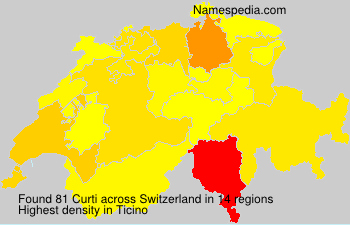 Surname Curti in Switzerland Surname Curti in Switzerland