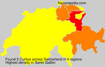 Surname Curtius in Switzerland Surname Curtius in Switzerland