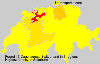 Surname Dagci in Switzerland Surname Dagci in Switzerland