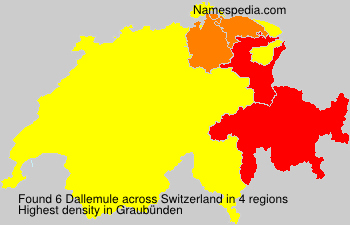 Surname Dallemule in Switzerland Surname Dallemule in Switzerland
