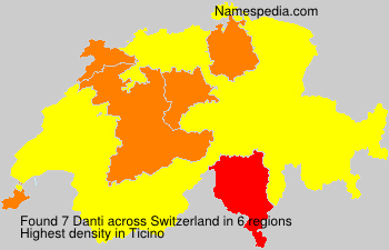 Surname Danti in Switzerland Surname Danti in Switzerland