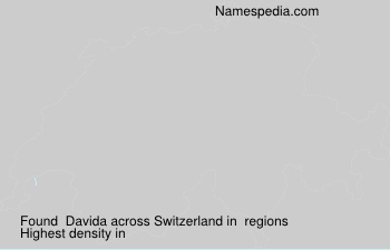 Surname Davida in Switzerland Surname Davida in Switzerland