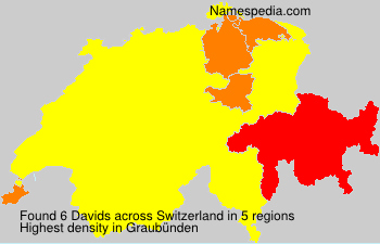 Surname Davids in Switzerland Surname Davids in Switzerland