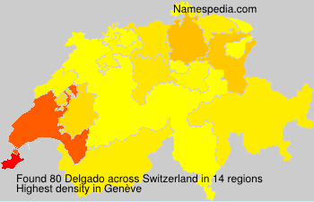 Surname Delgado in Switzerland Surname Delgado in Switzerland