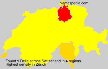 Surname Delia in Switzerland Surname Delia in Switzerland