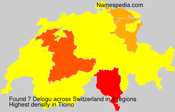 Surname Delogu in Switzerland Surname Delogu in Switzerland