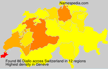 Surname Diallo in Switzerland Surname Diallo in Switzerland