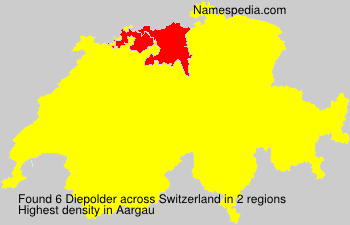 Surname Diepolder in Switzerland Surname Diepolder in Switzerland