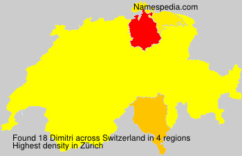 Surname Dimitri in Switzerland Surname Dimitri in Switzerland