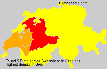 Surname Dimo in Switzerland Surname Dimo in Switzerland