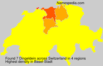 Surname Dingeldein in Switzerland Surname Dingeldein in Switzerland