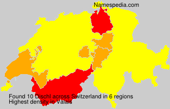 Surname Dischl in Switzerland Surname Dischl in Switzerland