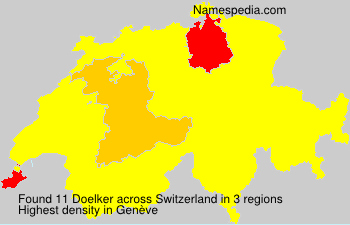 Surname Doelker in Switzerland Surname Doelker in Switzerland