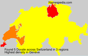 Surname Dovale in Switzerland Surname Dovale in Switzerland