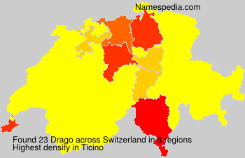 Surname Drago in Switzerland Surname Drago in Switzerland