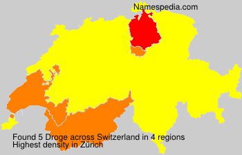 Surname Droge in Switzerland Surname Droge in Switzerland
