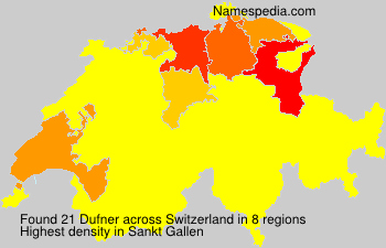 Surname Dufner in Switzerland Surname Dufner in Switzerland