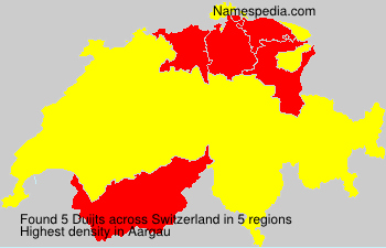 Surname Duijts in Switzerland Surname Duijts in Switzerland