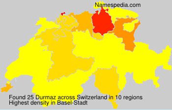 Surname Durmaz in Switzerland Surname Durmaz in Switzerland