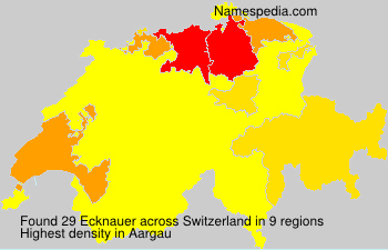 Surname Ecknauer in Switzerland Surname Ecknauer in Switzerland