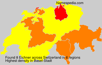 Surname Eichner in Switzerland Surname Eichner in Switzerland