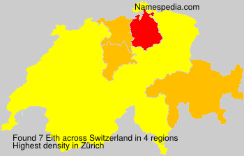Surname Eith in Switzerland Surname Eith in Switzerland