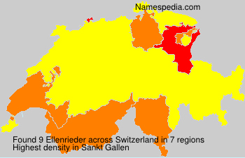Surname Ellenrieder in Switzerland Surname Ellenrieder in Switzerland