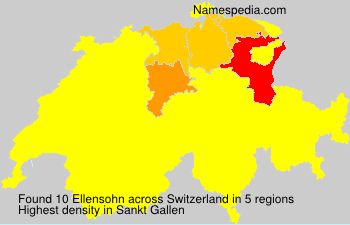 Surname Ellensohn in Switzerland Surname Ellensohn in Switzerland