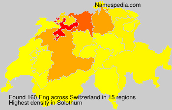 Surname Eng in Switzerland Surname Eng in Switzerland