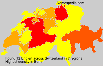 Surname Englert in Switzerland Surname Englert in Switzerland