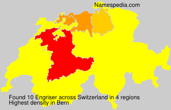 Surname Engriser in Switzerland Surname Engriser in Switzerland