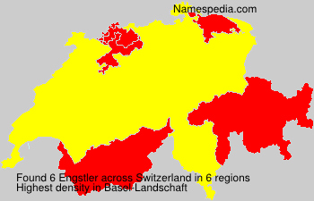 Surname Engstler in Switzerland Surname Engstler in Switzerland