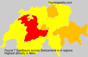 Surname Epelbaum in Switzerland Surname Epelbaum in Switzerland