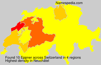 Surname Eppner in Switzerland Surname Eppner in Switzerland