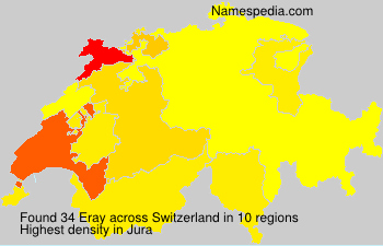 Surname Eray in Switzerland