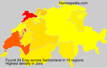 Surname Eray in Switzerland Surname Eray in Switzerland