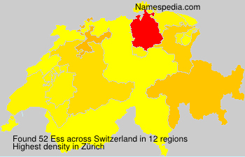 Surname Ess in Switzerland Surname Ess in Switzerland
