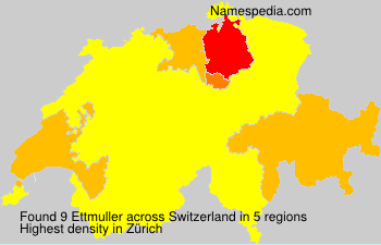 Surname Ettmuller in Switzerland Surname Ettmuller in Switzerland