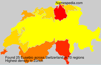 Surname Eusebio in Switzerland Surname Eusebio in Switzerland