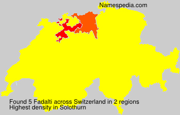 Surname Fadalti in Switzerland Surname Fadalti in Switzerland