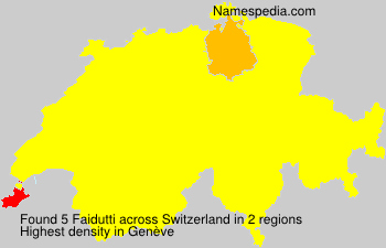 Surname Faidutti in Switzerland Surname Faidutti in Switzerland