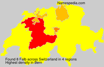Surname Falb in Switzerland Surname Falb in Switzerland