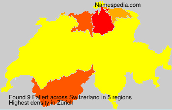 Surname Fallert in Switzerland Surname Fallert in Switzerland