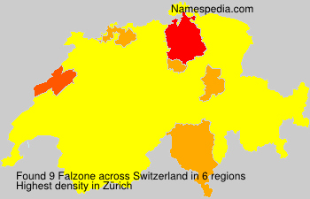Surname Falzone in Switzerland Surname Falzone in Switzerland