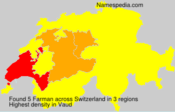Surname Farman in Switzerland Surname Farman in Switzerland