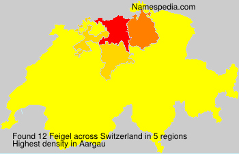 Surname Feigel in Switzerland Surname Feigel in Switzerland