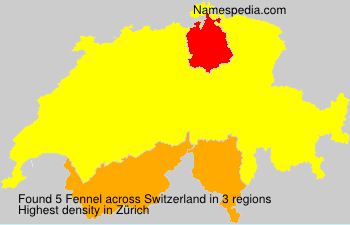 Surname Fennel in Switzerland Surname Fennel in Switzerland